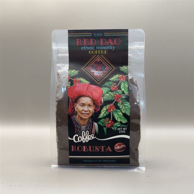 Cà phê Red Dao Robusta 250gr (bột)